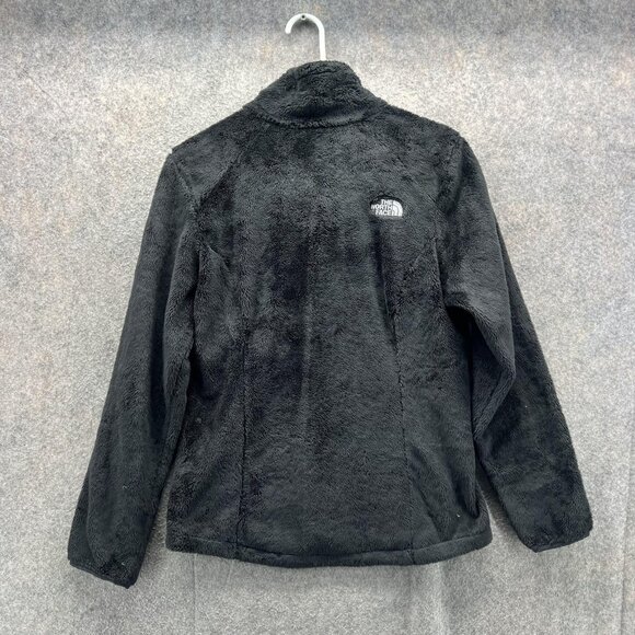 The North Face Fleece Jacket Womens Medium Black Osito 2 Soft Full Zip - Picture 2 of 12